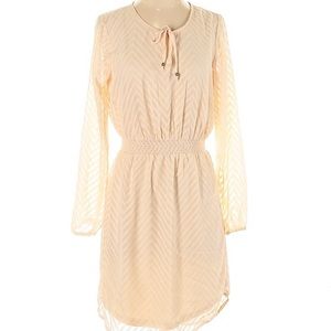 Daniel rainn tan  dress